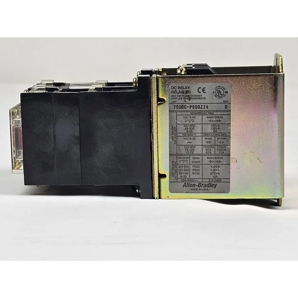 Allen Bradley 700DC-P800Z24 Series A DC Relay Type P Direct‎ Drive